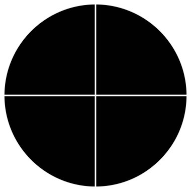 Bölümlü turta grafiği, pasta grafiği bilgisi, sunum şablonu tasarım ögesi