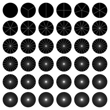 Bölümlü turta grafiği, pasta grafiği bilgisi, sunum şablonu tasarım ögesi