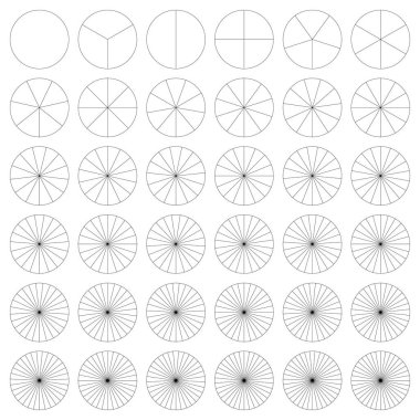 Bölümlü turta grafiği, pasta grafiği bilgisi, sunum şablonu tasarım ögesi
