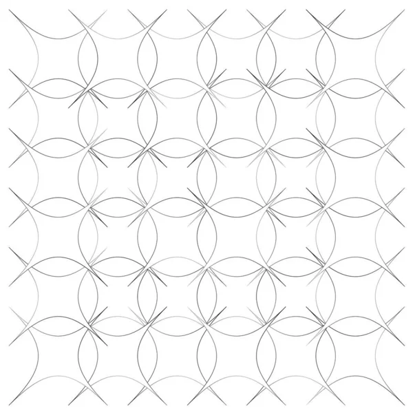 Intricate Geometric Pattern Vector Illustration Template — Stock Vector