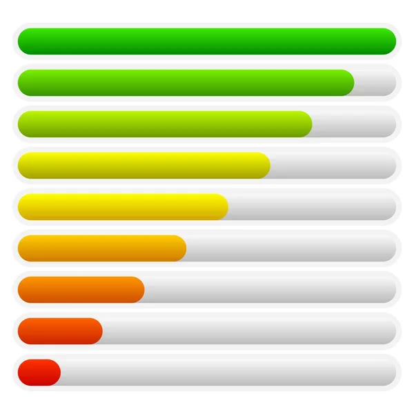 Loader Preloader Progress Bar Vector Element Stock Illustration — 스톡 벡터