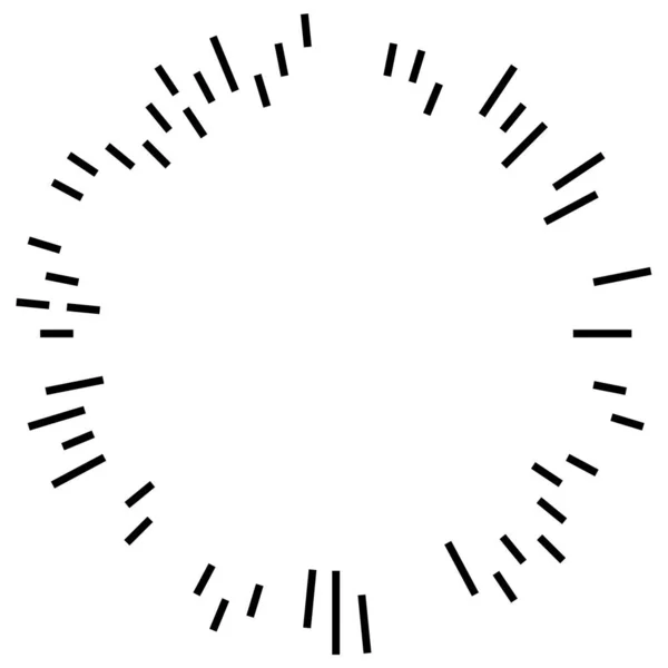 Излучающие Линии Полосы Абстрактный Элемент Взрыва Векторный Шаблон Иллюстрации — стоковый вектор