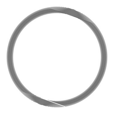 Skeç, karalama ve karalama çemberi (ler). El çizimi dairesel öge