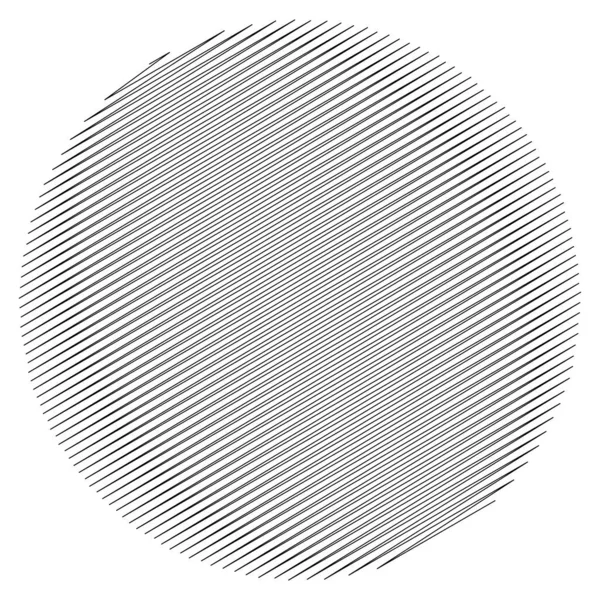 Cerchio Con Scarabocchi Modello Texture Grafica Vettoriale — Vettoriale Stock