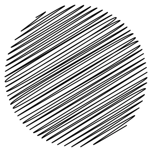 Kruh Čmáranicemi Vektorová Grafická Textura Šablona — Stockový vektor