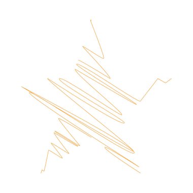 Yıldız wiith karalaması, yarım yamalak, karalama efekti deseni