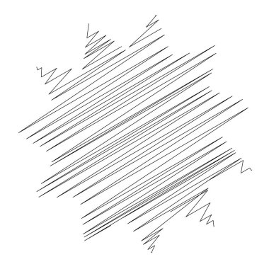 Yıldız wiith karalaması, yarım yamalak, karalama efekti deseni