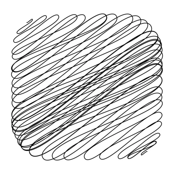 정사각형에는 스케치 있습니다 — 스톡 벡터