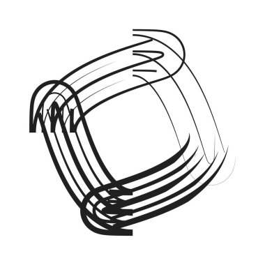 Soyut klipsli sanat, motif. Soyut vektör illüstrasyon ögesi Stok vektör illüstrasyonu, Clip sanatı grafiği  