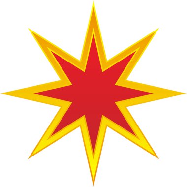 Yıldız grafikleri. İkonum. Stock vektör çizimi, Clip sanatı 