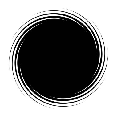 girdap ya da dönme, element şekil vektör illüstrasyonunu döndürme