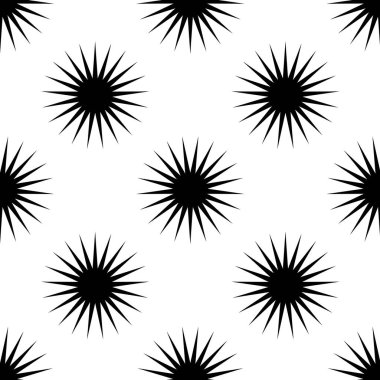 Tekrarlanabilir, pürüzsüz yıldız, yıldız şekli, arkaplan vektör illüstrasyonu, Grafik klipsleme sanatı 