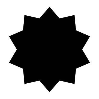 Tekrarlanabilir, pürüzsüz yıldız, yıldız şekli, arkaplan vektör illüstrasyonu, Grafik klipsleme sanatı 