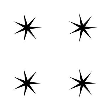 Tekrarlanabilir dikişsiz yıldızlar, yıldızlar şekil deseni, vektör illüstrasyon arka planı