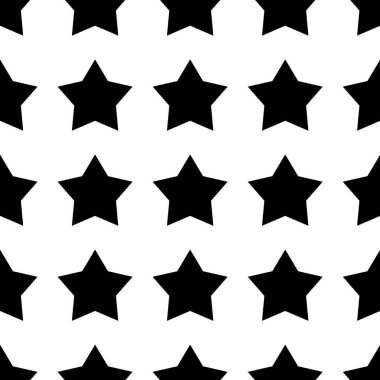 Tekrarlanabilir, pürüzsüz yıldız, yıldız şekli, arkaplan vektör illüstrasyonu, Grafik klipsleme sanatı 