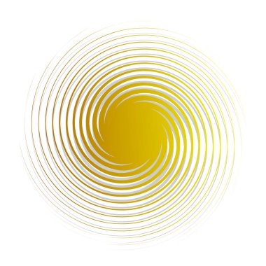 girdap ya da dönme, element şekil vektör illüstrasyonunu döndürme