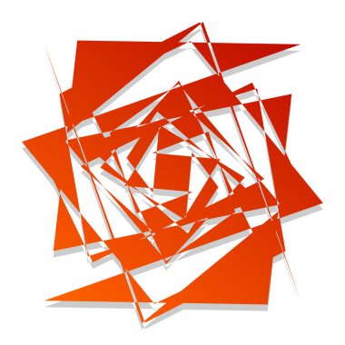  soyut geometrik şekil, element Stok vektör çizimi