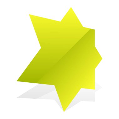 Yıldız, yıldız patlaması, güneş patlaması grafiği. Starlet simge serisi Stok vektör çizimi