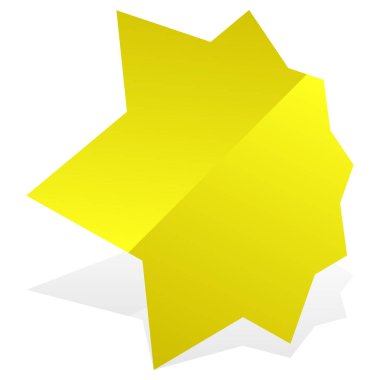 Star, starburst, sunburst graphic. Starlet icon series