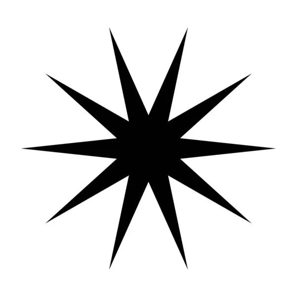 Επαναλαμβανόμενα Απρόσκοπτα Αστέρια Μοτίβο Σχήματος Αστεριών Διανυσματικό Φόντο Απεικόνισης — Διανυσματικό Αρχείο