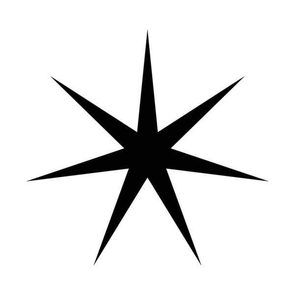 Powtarzalne Gwiazdy Bez Szwu Wzór Kształtu Gwiazd Ilustracja Wektorowa Tło — Wektor stockowy