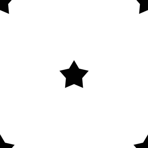 Повторяющиеся Бесшовные Звезды Рисунок Форме Звёзд Векторная Иллюстрация Фона — стоковый вектор