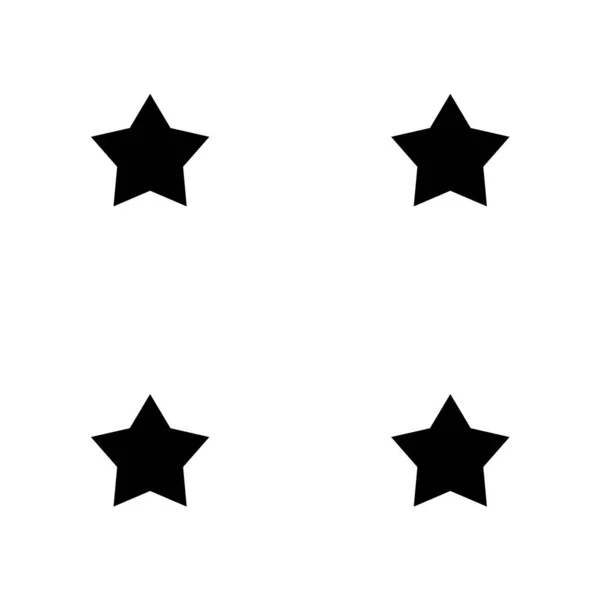 Ismétlődő Varrat Nélküli Csillagok Csillagok Alakja Minta Vektor Illusztráció Háttér — Stock Vector