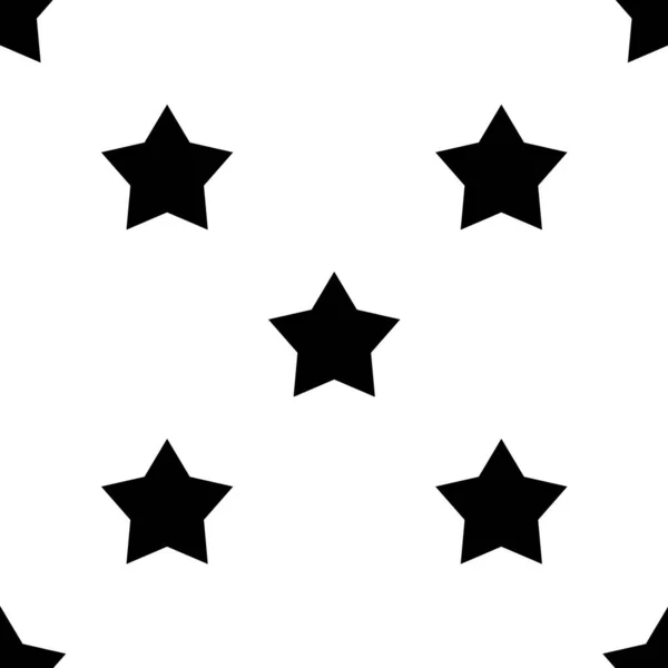 Repeatable Seamless Stars Stars Shape Pattern Vector Illustration Background — Stock Vector