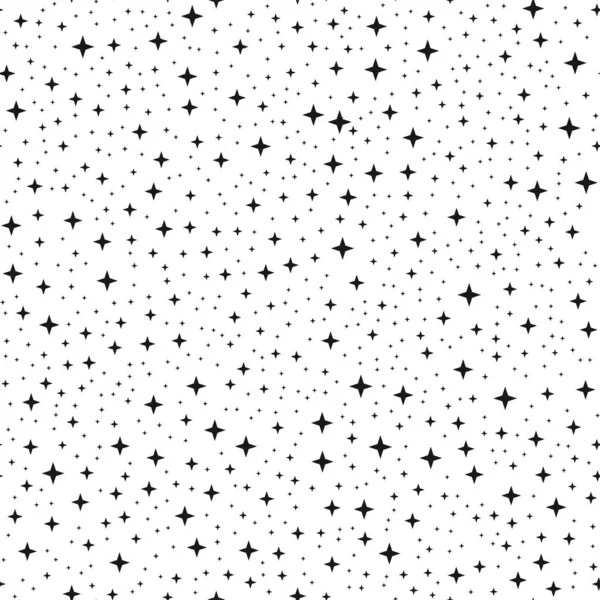 Τυχαίο Μοτίβο Σχήμα Αστεριών Φόντο Απρόσκοπτα Επαναλαμβανόμενο — Διανυσματικό Αρχείο