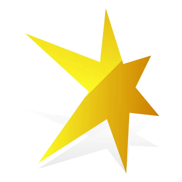 Estrella Explosión Estelar Gráfico Explosión Solar Starlet Icono Serie Stock — Vector de stock