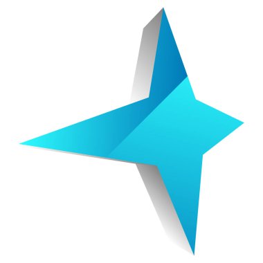 Yıldız, yıldız patlaması, güneş patlaması grafiği. Starlet simge serisi Stok vektör çizimi