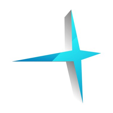 Yıldız, yıldız patlaması, güneş patlaması grafiği. Starlet simge serisi Stok vektör çizimi