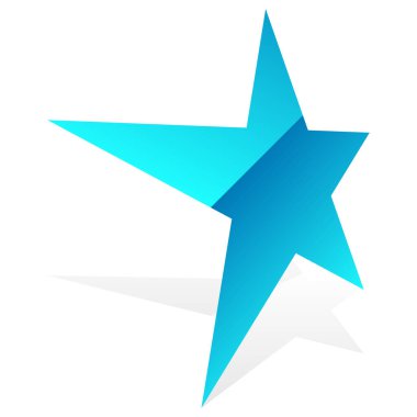 Yıldız, yıldız patlaması, güneş patlaması grafiği. Starlet simge serisi Stok vektör çizimi