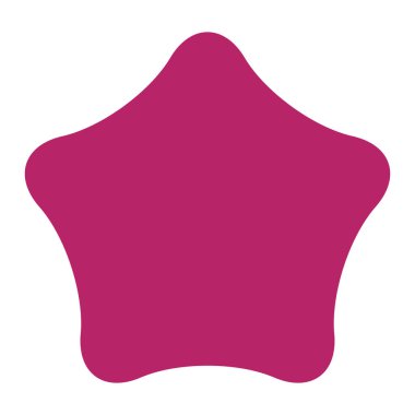 Yıldız, yıldız patlaması, güneş patlaması grafiği. Starlet simge serisi Stok vektör çizimi