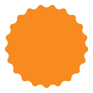 Yıldız, yıldız patlaması, güneş patlaması grafiği. Starlet simge serisi Stok vektör çizimi