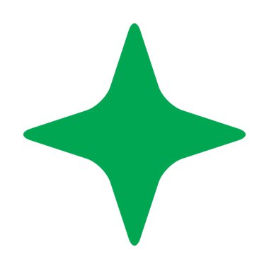 Yıldız, yıldız patlaması, güneş patlaması grafiği. Starlet simge serisi Stok vektör çizimi