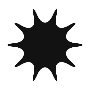 Star, starburst, sunburst graphic. Starlet icon series