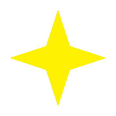 Star, starburst, sunburst graphic. Starlet icon series