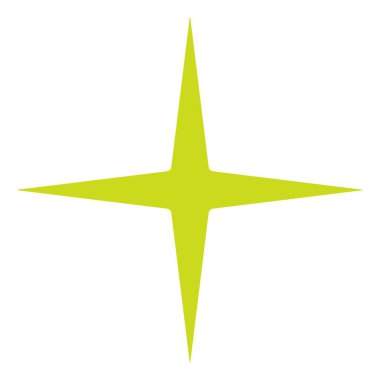 Yıldız, yıldız patlaması, güneş patlaması grafiği. Starlet simge serisi Stok vektör çizimi