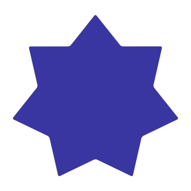 Yıldız, yıldız patlaması, güneş patlaması grafiği. Starlet simge serisi Stok vektör çizimi