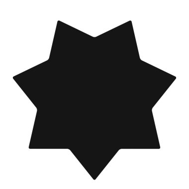 Star, starburst, sunburst graphic. Starlet icon series