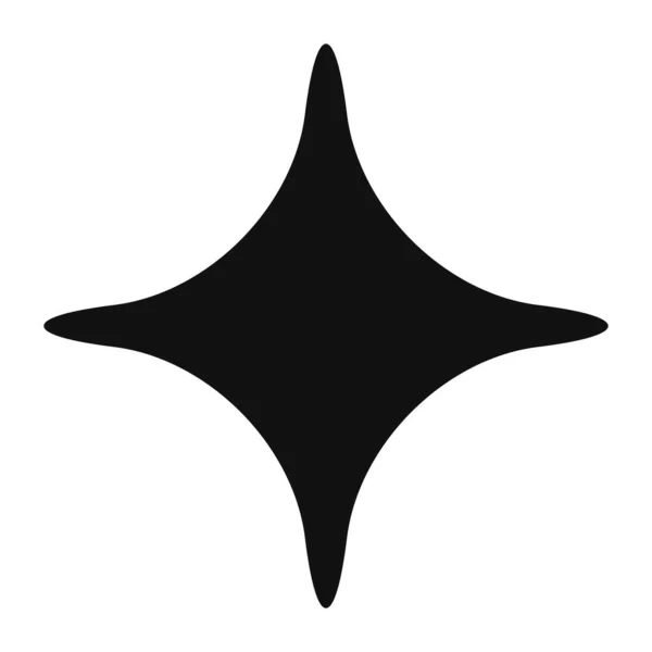Star Starburst Sunburst Graphic Starlet Icon Series Stock Vector Illustration — Stock Vector