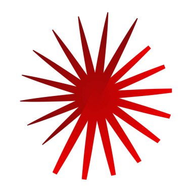 Random radial, radiating circular lines burst effect. Abstract starburst, sunburst illustration, vector design element. Random rays, beams. Explosion, sparkle, blast vector