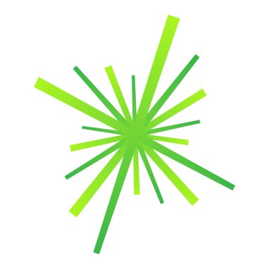 Random radial, radiating circular lines burst effect. Abstract starburst, sunburst illustration, vector design element. Random rays, beams. Explosion, sparkle, blast vector