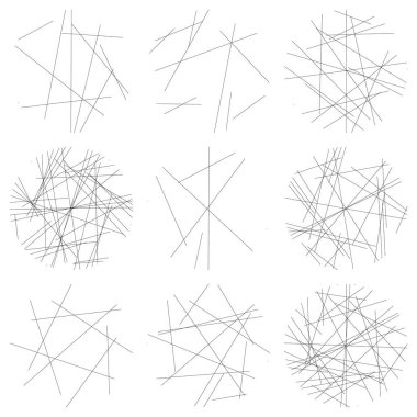 kenar çizgileri, vektör illüstrasyonu