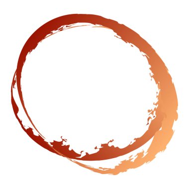 Renkli grunge, grunge circle hatları. Soyut desenli oval, elips. Boya sıçraması, suluboya efekt çizimi. Mürekkep lekesi, mürekkep, leke efekti