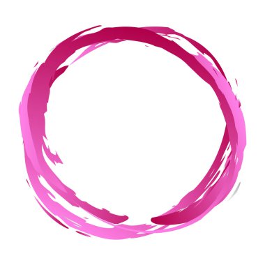 Renkli grunge, grunge circle hatları. Soyut desenli oval, elips. Boya sıçraması, suluboya efekt çizimi. Mürekkep lekesi, mürekkep, leke efekti