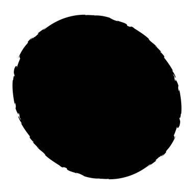 Pis, grunge desenli daire, oval. Mürekkep lekesi, leke, leke ve sıçrama efekti çizimi. Mürekkep lekesi, leke şeklinde.