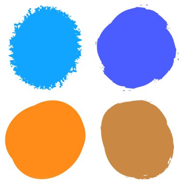 İğrenç, grunge doku dairesi, oval soyut element. Mürekkep lekesi, leke, leke, soyut sulu boya elementi.