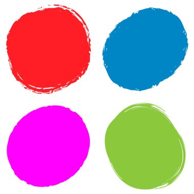 İğrenç, grunge doku dairesi, oval soyut element. Mürekkep lekesi, leke, leke, soyut sulu boya elementi.